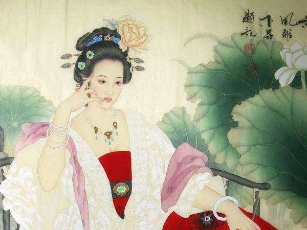 “回眸一笑百媚生,六宫粉黛无颜色”是什么意思