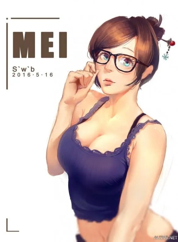《守望先锋》小美精彩美图欣赏 胸比头大是几个意思