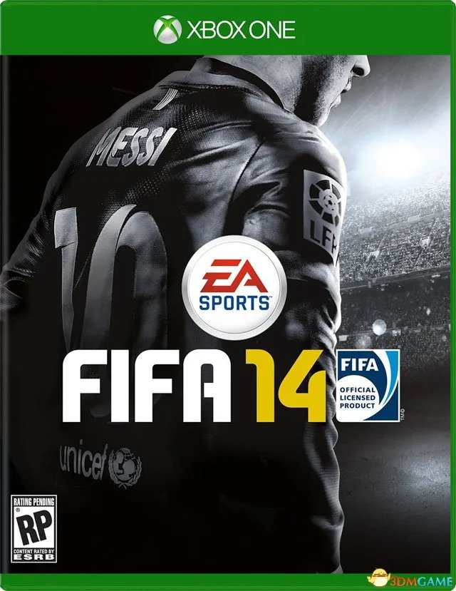 梅西好帅 《FIFA14》《NBALive14》等次世代版封面