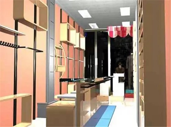 小服装店装修风格图片欣赏 看了之后我马上想开个服装店