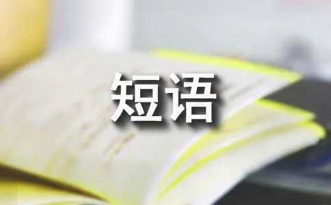上映的英文短语