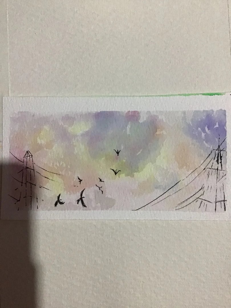 水彩风景
