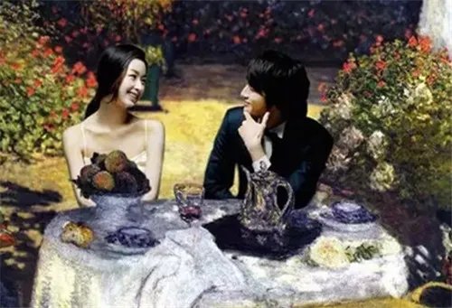 婚纱照油画图片欣赏 怎么拍出好看的油画婚纱照