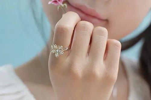 手戴戒指图片欣赏 女生各个手指戴戒指的含义