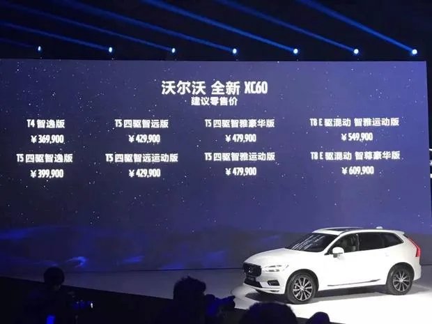新一代XC60价格出来了!你会买吗?