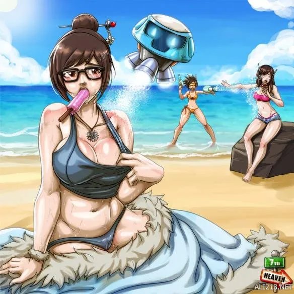 《守望先锋》小美精彩美图欣赏 胸比头大是几个意思
