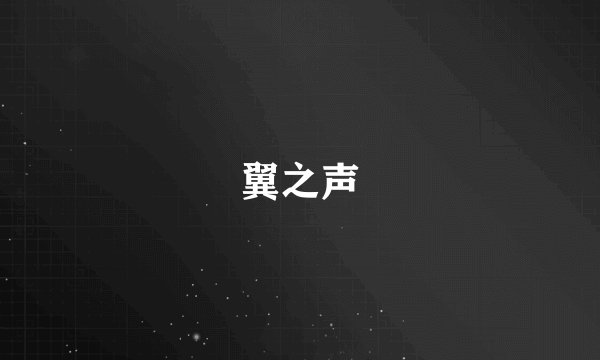翼之声