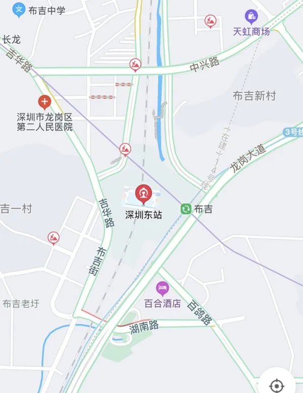 深圳东火车站在哪里详细地址