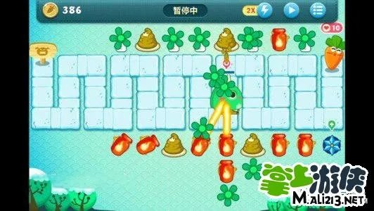 保卫萝卜冬季7攻略 冬季主题第7关金萝卜攻略