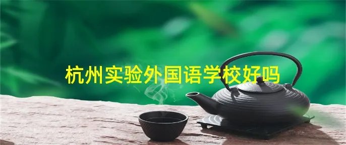 杭州实验外国语学校好吗