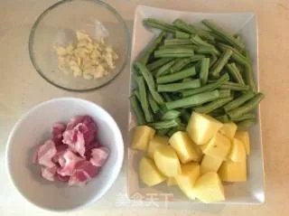 豆角土豆炖肉