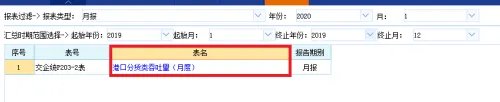 交通运输企业一套表