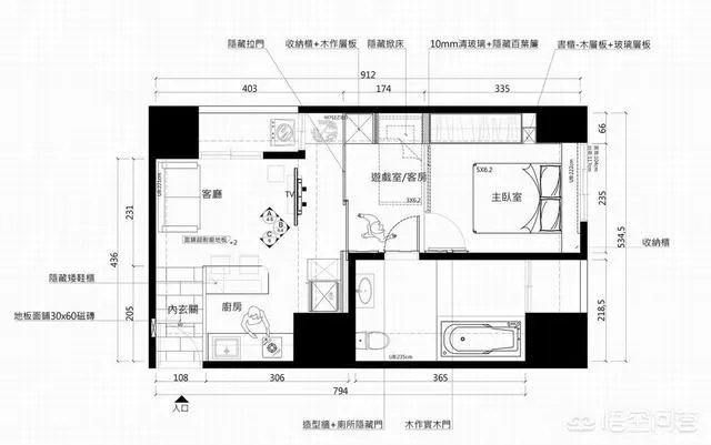 如何让小户型装修出不一样的感觉时尚大气?