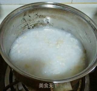 蔬菜干贝粥