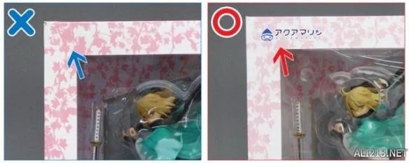正版手办与盗版邪神大比拼 比一比就可以看出真假!