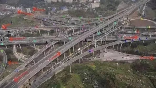 重庆最复杂立交桥长什么样?