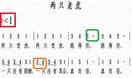 简谱怎么看
