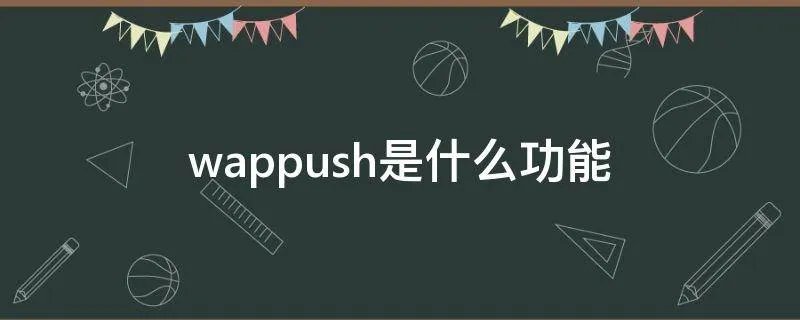 wappush是什么功能