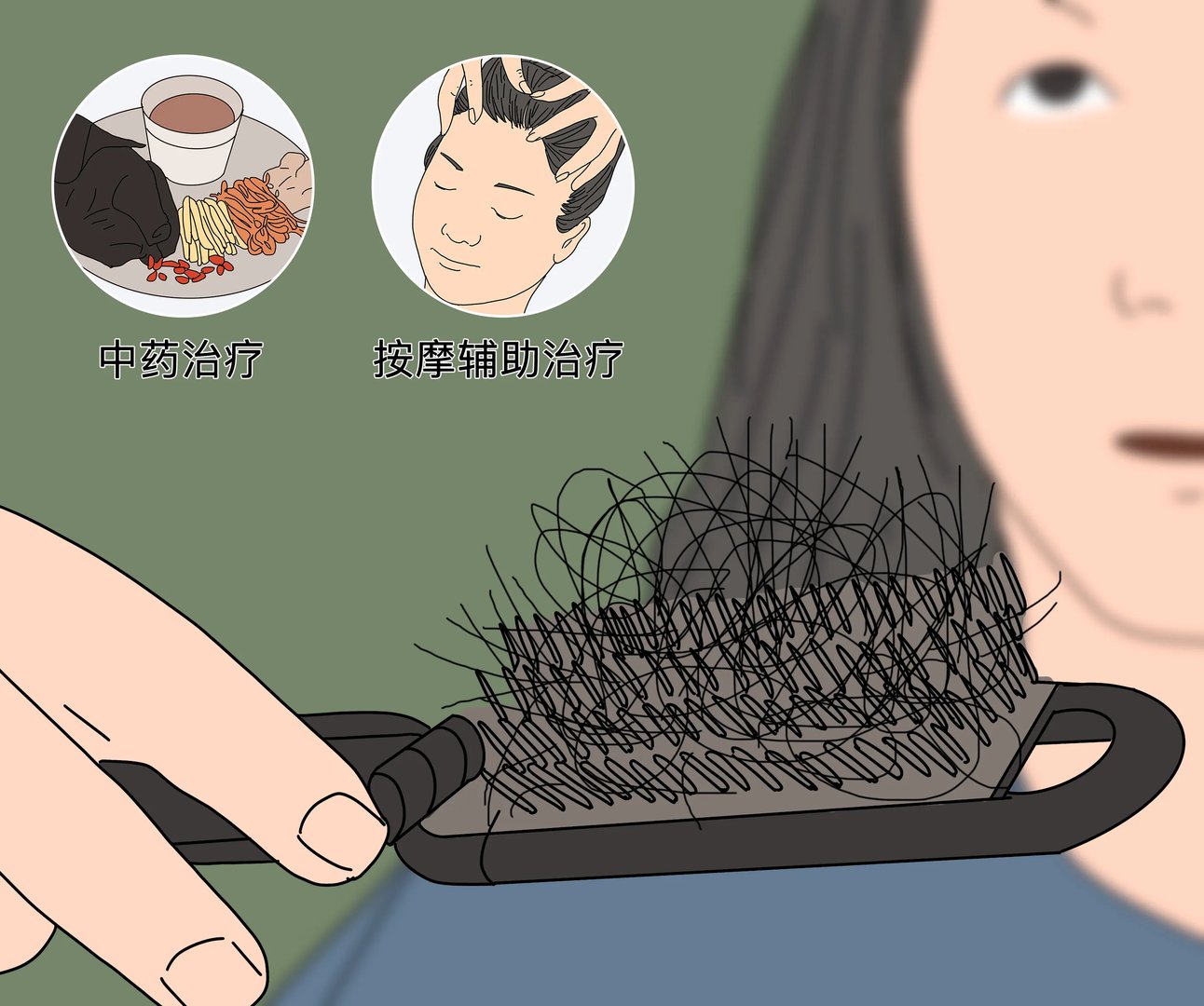 中医怎么治疗脱发
