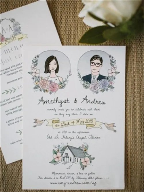 创意结婚请帖设计 怎样的婚礼请柬有创意