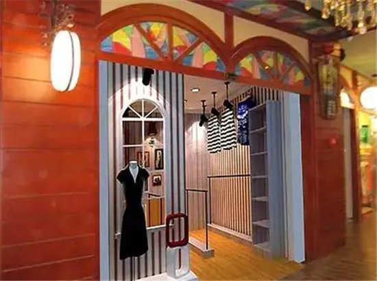 小服装店装修风格图片欣赏 看了之后我马上想开个服装店
