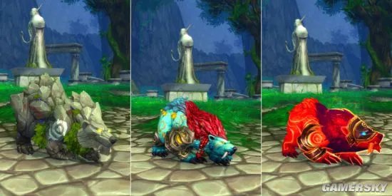 《魔兽世界（WOW）》7.0德鲁伊神器熊形态曝光 外观实在太酷炫！