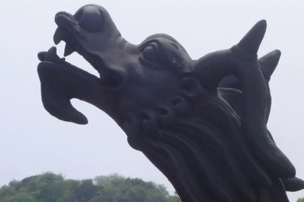 06年真龙吃人的照片在网络上流传的沸沸扬扬,真的有龙吗?