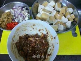 家常菜肴@@冬菜肉碎烧豆腐
